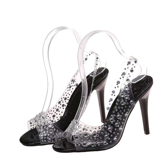 Damen Stilvolle High Heel Sandalen EB