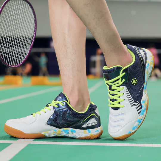 Damen Sportliche Hallenschuhe mit strapazierfähigem Obermaterial und rutschfester Sohle EB