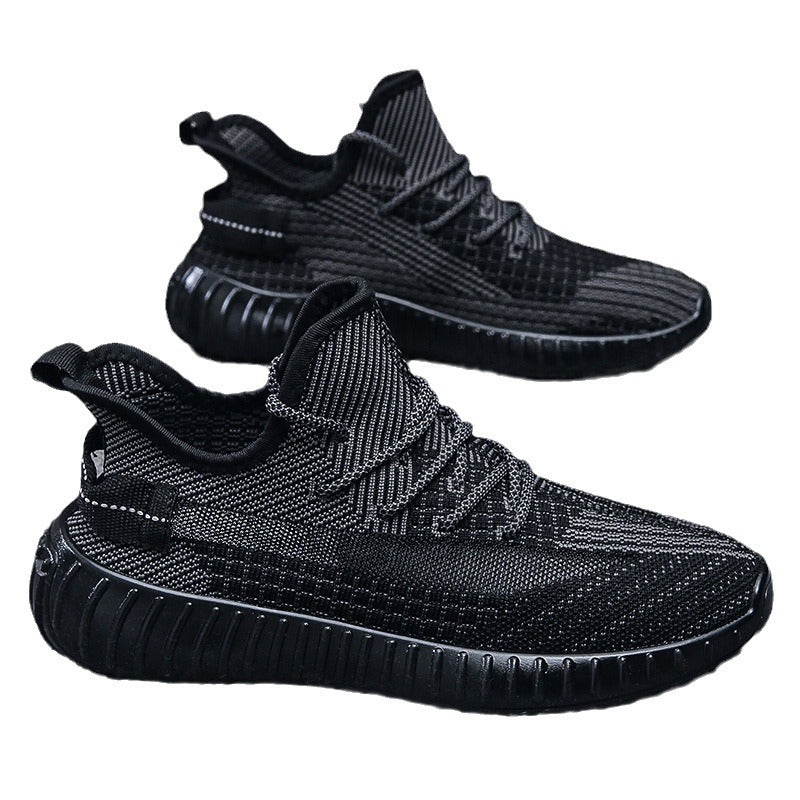 Damen Sportliche Sneakers mit nahtloser Netzstruktur und flexibler Sohle EB