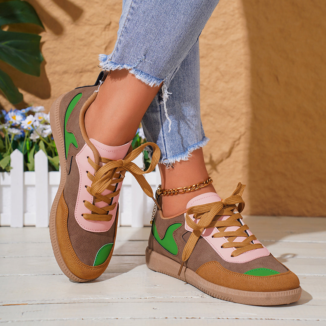 Damen sportliche Sneakers mit individuellem Design und ausgeklügeltem Dämpfungssystem EB