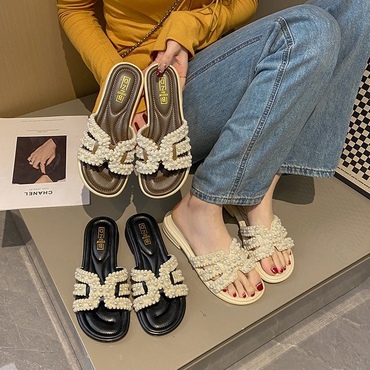 Damen modische und geschmackvolle Badeslipper EB
