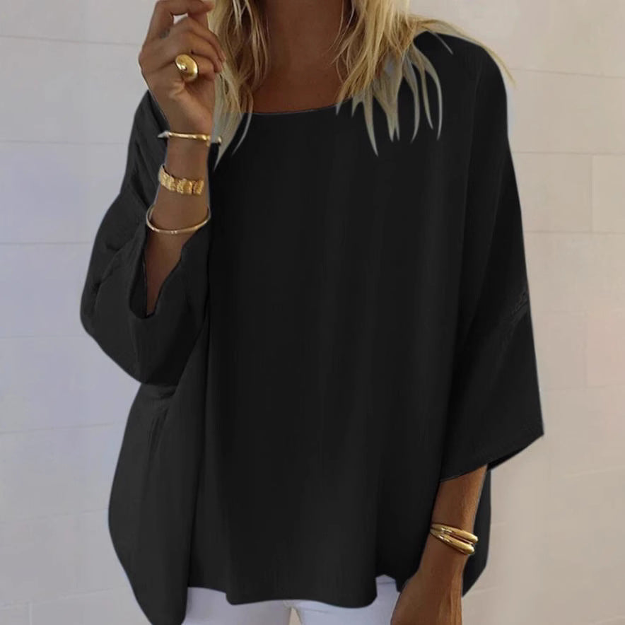 Damen Leichte Batwing Bluse EB