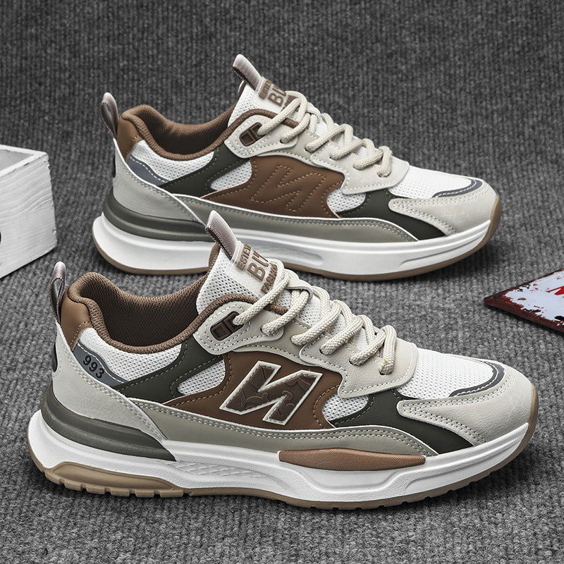 Damen Sportliche Lightweight Sneakers mit atmungsaktiver Mesh-Oberfläche und dämpfender Sohle EB