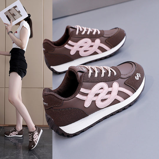 Damen Sportliche Sneakers mit modernem Design und rutschfester Sohle EB