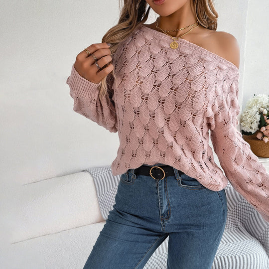 EB | Hohlstrickpullover Mit Feinem Detailmuster