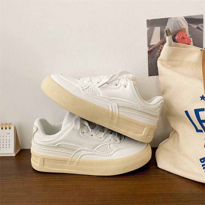 Damen Vintage Sneaker mit Höhe und Komfort EB