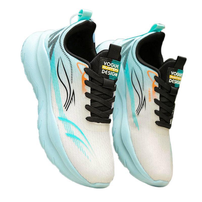 Damen Modische Performance Sneakers mit atmungsaktivem Obermaterial und Stoßdämpfung EB