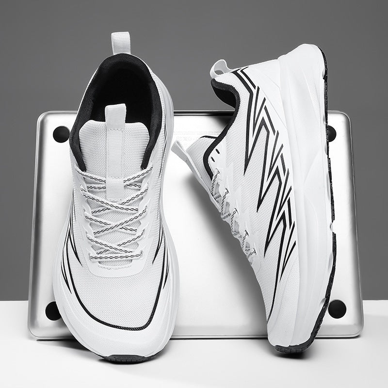 Damen Sportliche Laufschuhe mit atmungsaktivem Obermaterial und dämpfendem Fußbett EB