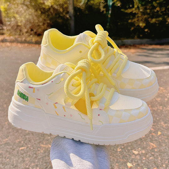 Damen Sportliche Sneakers mit modernem Design EB