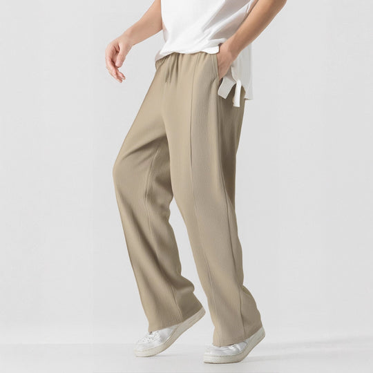 Herren Elegante, weite Freizeithose aus atmungsaktivem Gewebe EB