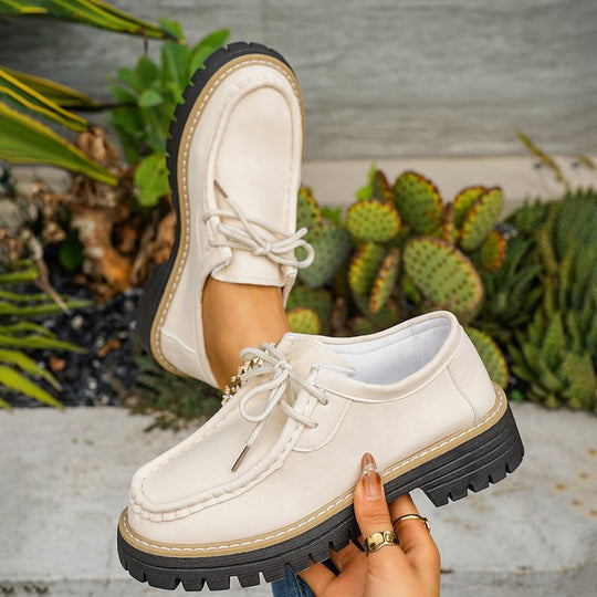 Damen Komfortable Walking-Schuhe mit stabiler Profilsohle und lässigem Design EB