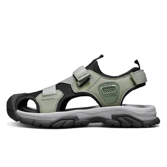 Damen Sportliche Outdoor-Sandalen mit verstellbaren Riemen und rutschfester Sohle EB