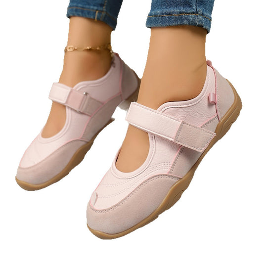 Damen orthopädische Komfortschuhe mit verstellbarem Klettverschluss EB