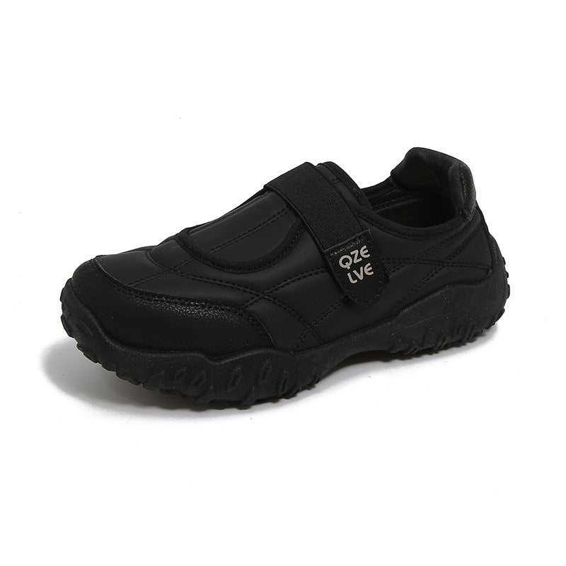 Damen Komfortable Freizeitschuhe mit strapazierfähiger Gummisohle und verstellbarem Riemen EB