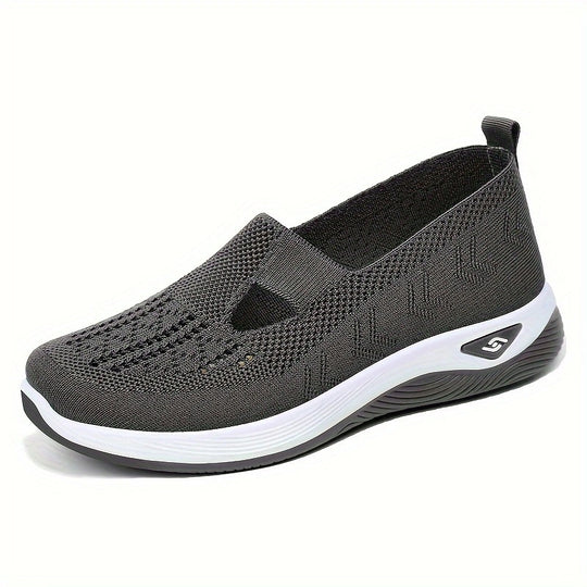 Damen Atmungsaktive und flexible Slip-On Sportschuhe EB
