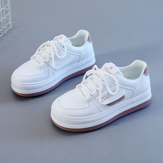 Damen Sportliche Sneakers mit erhöhtem Profil und flexibler Sohle EB