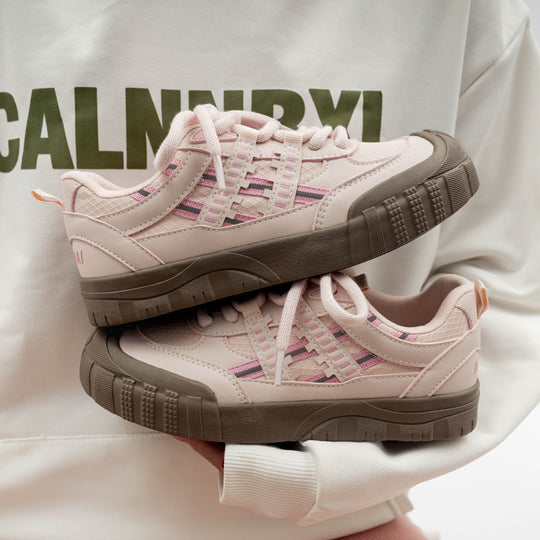 Damen Trendige Sneakers mit luftiger Mesh-Oberfläche und komfortabler Sohle EB