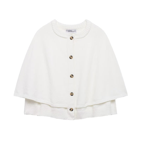 Damen Strick Poncho EB