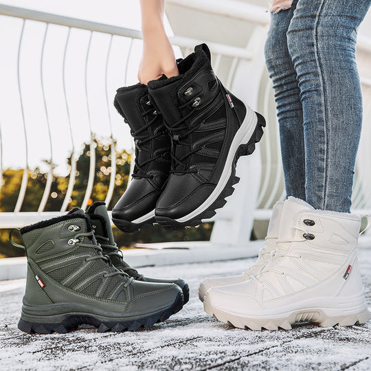 Damen Multifunktionale Winterstiefel mit rutschfester Sohle und isolierendem Futter EB