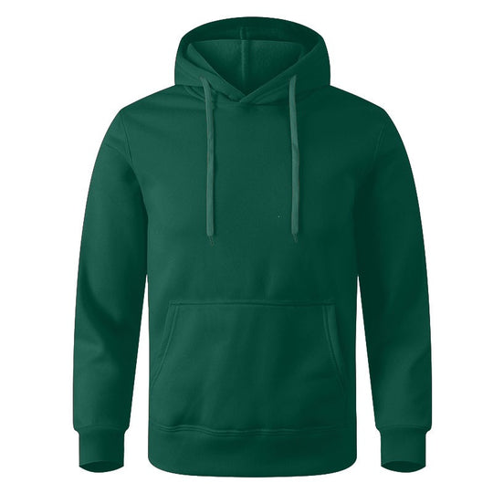 Unisex nan Heavyweight-Kapuzenpullover mit doppelt vernähter Kängurutasche, verstärkten Nähten und weichem Fleece-Innenfutter EB