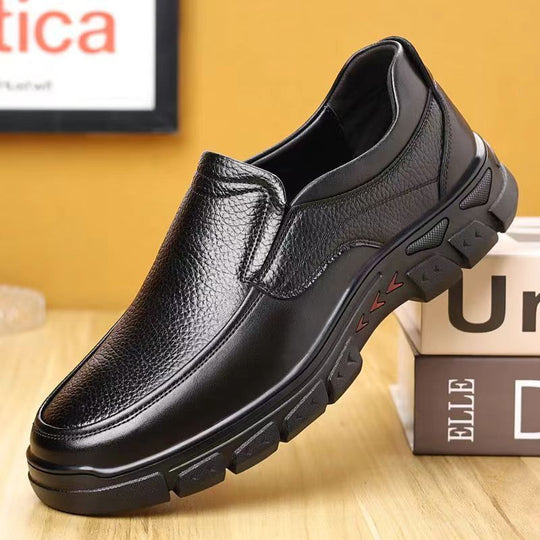 Damen Hochwertige Slip-On Lederschuhe mit ergonomischer Fußbettgestaltung EB