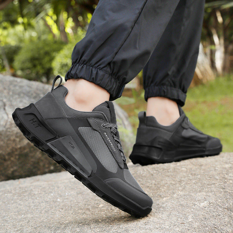 Herren Wasserdichte Hiking-Trailschuhe mit rutschfester Sohle und atmungsaktivem Obermaterial EB