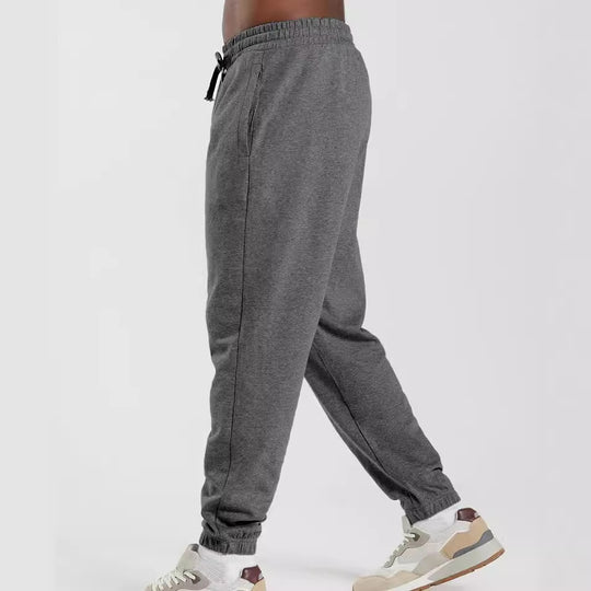 Herren Sportliche Jogginghose mit elastischem Bund und seitlichen Taschen EB