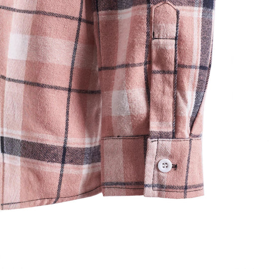 Herren Overshirt mit Kapuze im modernen Karo-Design EB