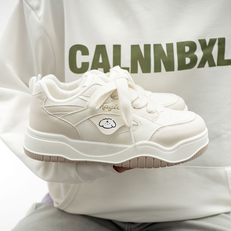 Damen Sportliche Sneaker mit verspieltem Tiermotiv und bequemer Dämpfung EB