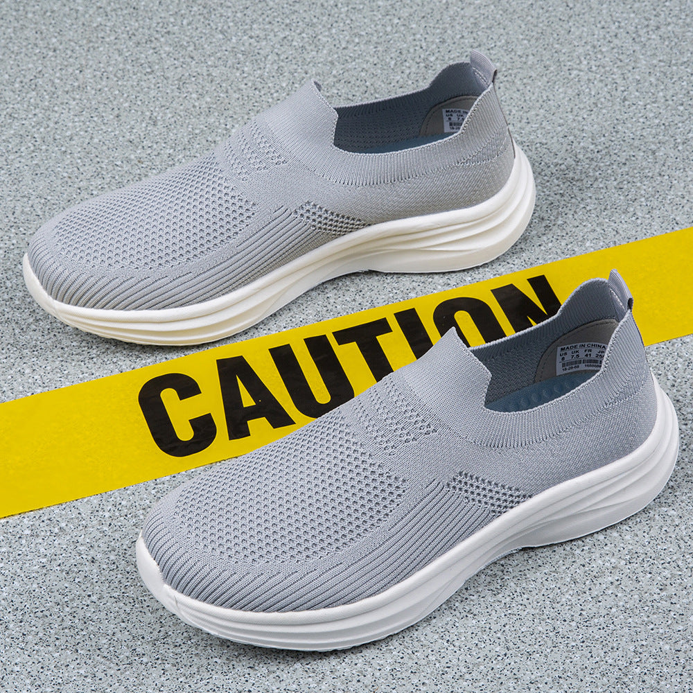 Damen Sportliche Slip-On Sneakers EB
