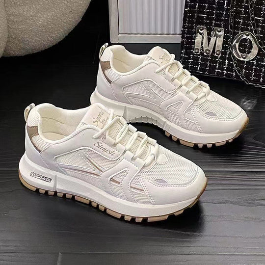 Damen Atmungsaktive Fitness-Sneaker mit stoßdämpfender Sohle EB