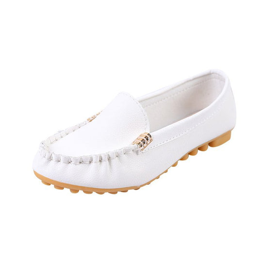 Damen nan bequeme Veloursleder Mokassins mit gepolsterter Innensohle EB