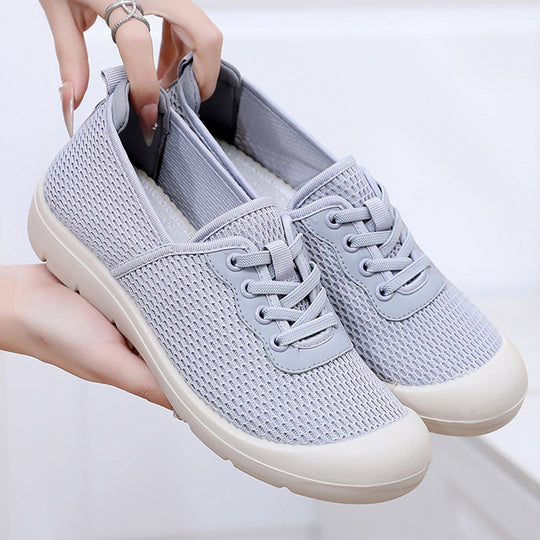 Damen Atmungsaktive Sneaker mit elastischem Einstieg EB