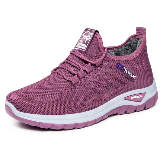 Damen Bequeme und warme Sneakers für den Alltag EB