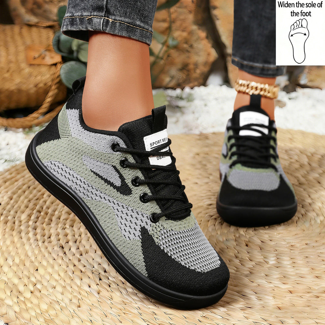 Damen Atmungsaktive Mesh-Laufschuhe mit rutschfester Sohle EB