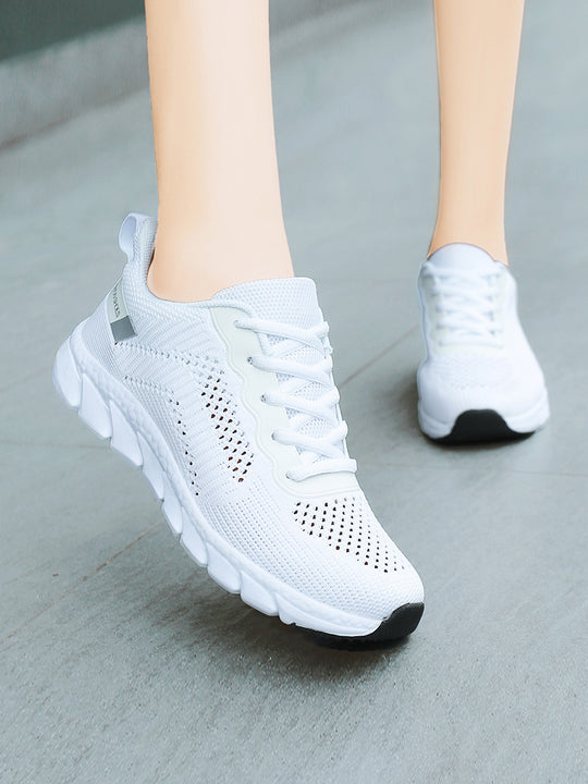 Damen Leichte Atmungsaktive Laufschuhe mit stoßdämpfendem Fußbett EB