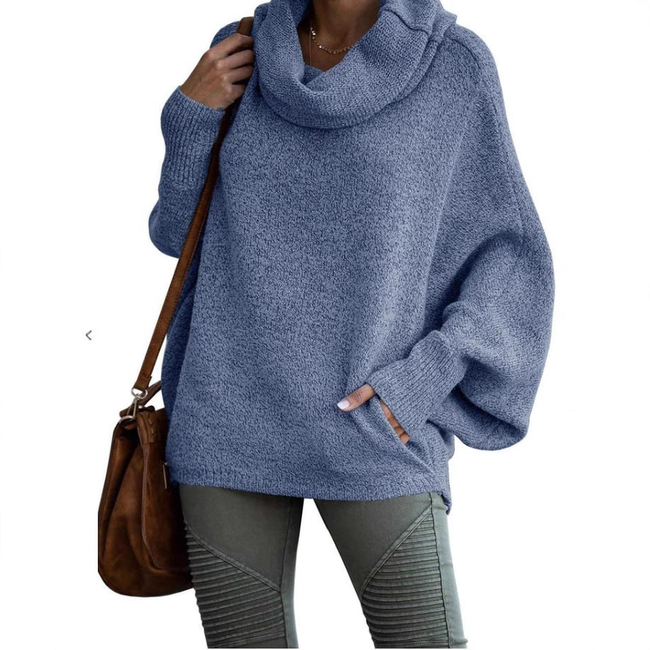 Damen Kapuzensweater aus kuscheligem Strick EB