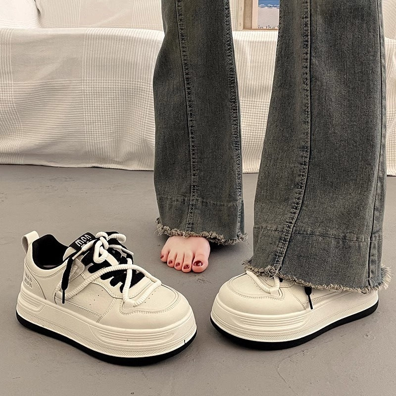 Damen modische Plateau-Sneaker mit innovativem Komfort und atmungsaktiver Sohle EB