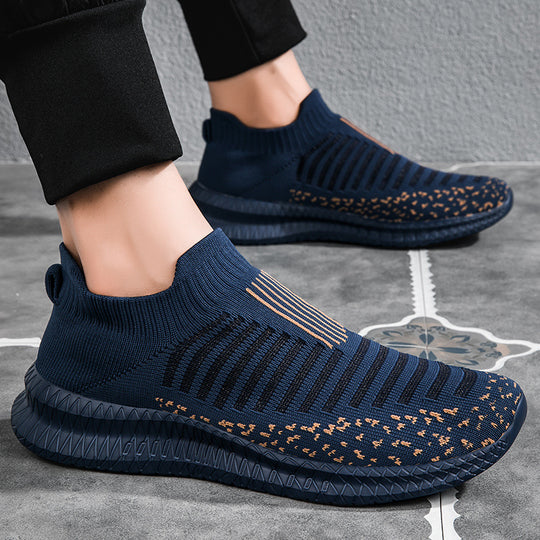 Damen Sneakers aus atmungsaktivem Strickmaterial mit flexibler Sohle EB