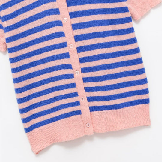Damen Knopf-Down Pullover EB