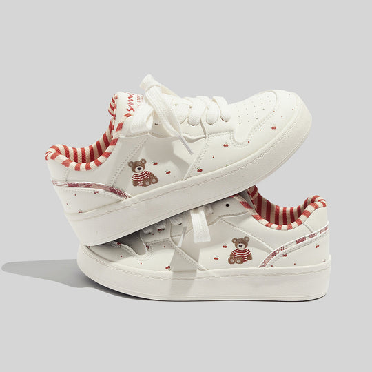 Damen Sneakers mit tierischem Motiv und atmungsaktiver Oberfläche EB
