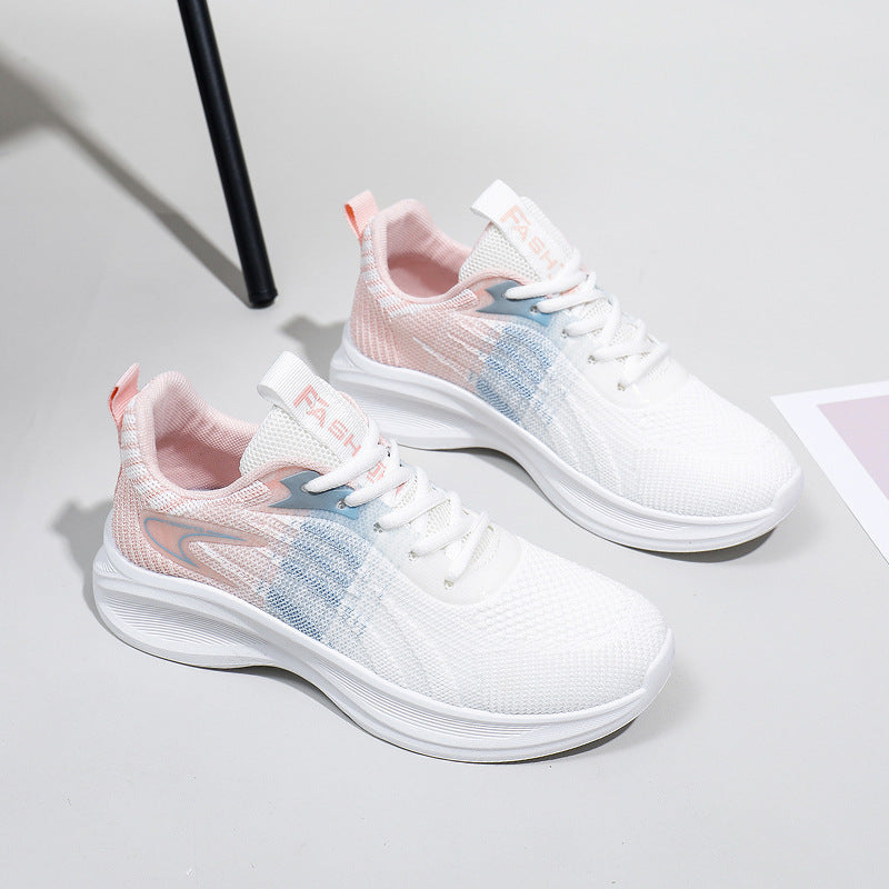 Damen Atmungsaktive Lauf-Sneaker mit flexiblem Dämpfungssystem EB