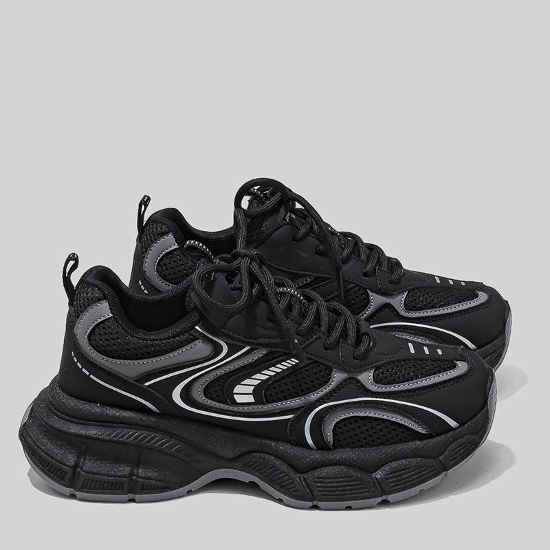 Damen Sportliche Lauf-Sneaker mit rutschfester Sohle und atmungsaktivem Obermaterial EB
