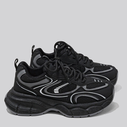 Damen Sportliche Lauf-Sneaker mit rutschfester Sohle und atmungsaktivem Obermaterial EB