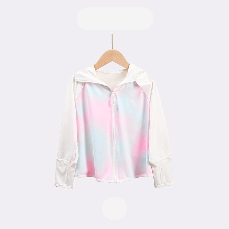 Kinder UV-Schutzjacke mit Kapuze und atmungsaktiven Eigenschaften EB
