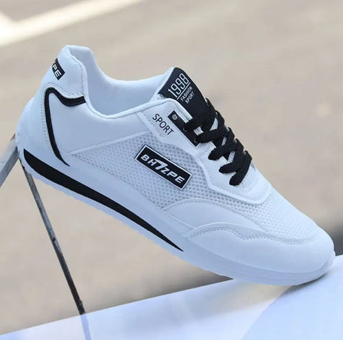 Damen Sportliche Freizeit-Sneakers mit atmungsaktiver Mesh-Oberfläche und rutschfester Sohle EB