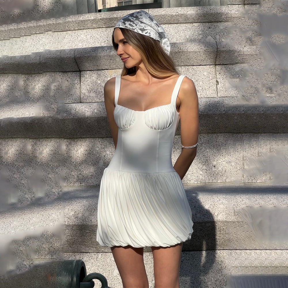 Damen Kleid mit femininem Puffrock EB