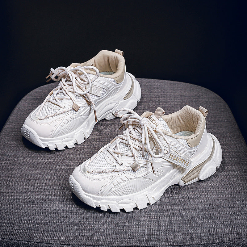 Damen Sportliche Chunky Sneakers mit atmungsaktiver Konstruktion EB