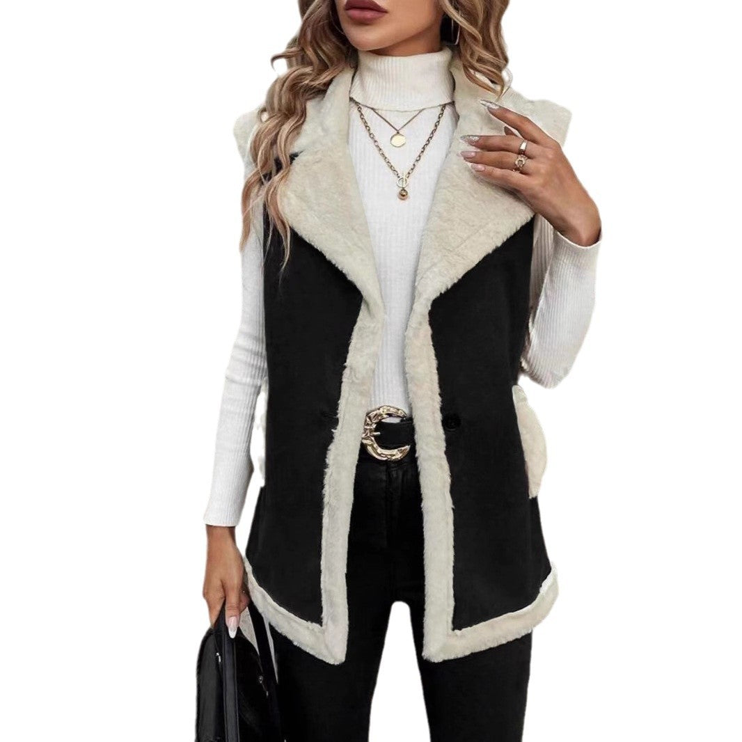 Damen Wolle Mantel EB