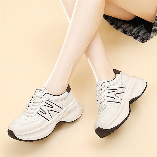 Damen Modische Sneakers mit dämpfender Sohle und ergonomischem Design EB